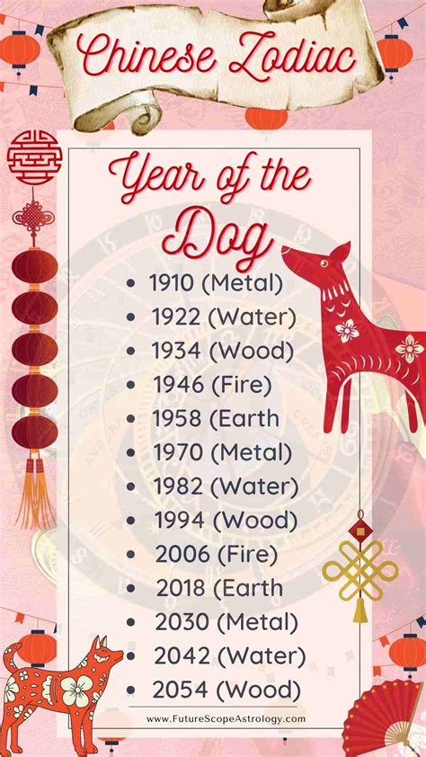 year of the dog zodiac